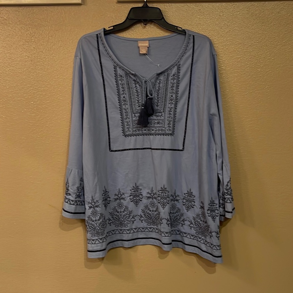 Tunic style shirt